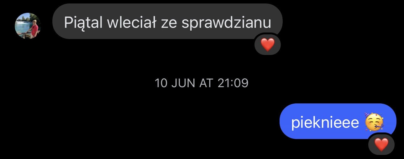 Wiadomość — piątka wleciała ze sprawdzianu